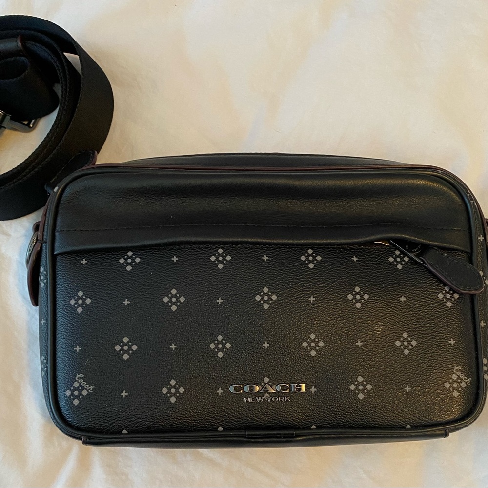 Coach crossbody camera bag
